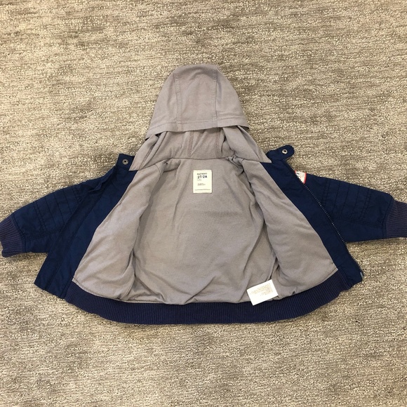 Toddler Jacket with Hood - Toddler Coat - Auto / Car Theme - Size 2T - Old Navy - Picture 3 of 7